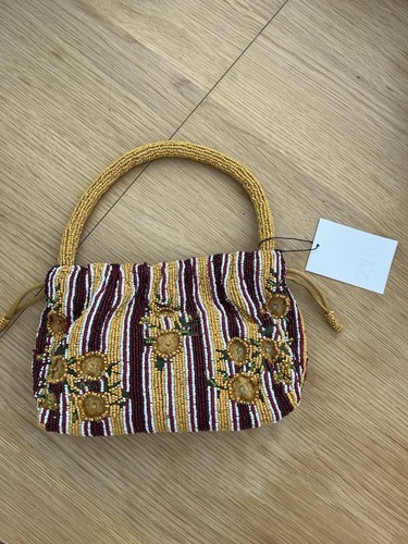 Zara beaded stripe floral - beaded,