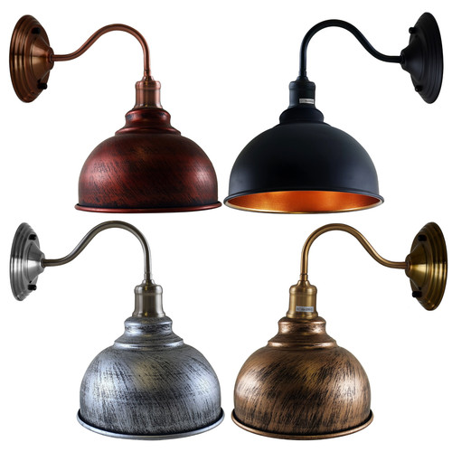 Vintage industrial wall light - industrial,
