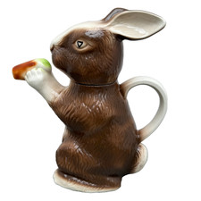 Vintage Brown & White Novelty