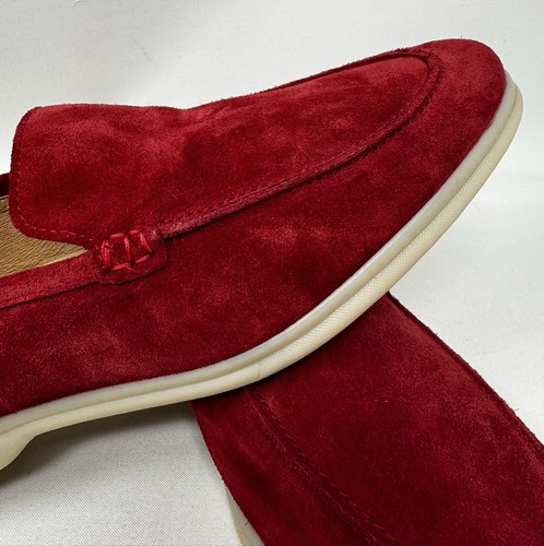Gee ricci red suede leather - suede,