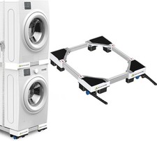 NIUXX Furniture Washing Machine Dolly, Adjustable Refrigerator Moving Roller Whe