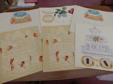 3 Vintage Wedding Telegrams with envelopes