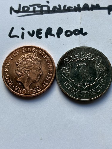 Liverpool coin - liverpool,