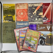Vintage Motoring Manuals Lot – Roadcraft, Norton Roadholder, Austin, Vauxhall