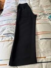 Smart Black Trousers Size 12. Précis Petite. Polyester/viscose