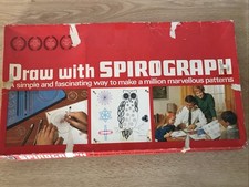 VINTAGE 1968 SPIROGRAPH DRAWING SET