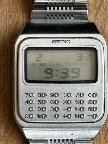 Seiko men vintage - men's, calculator