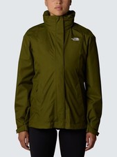 The North Face Evolve II Triclimate Waterproof Womens Jacket - Olive - Small A