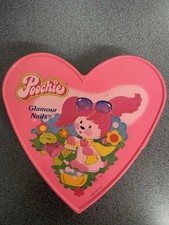 Vintage 1982 Poochie Heart Box