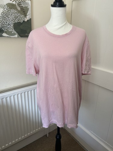Men pink stripped ted - stripped,