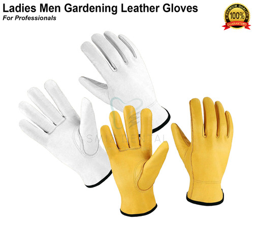 Gardening gloves men leather - gloves,