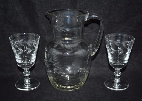Vintage etched clear - vintage,