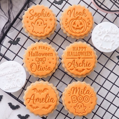 Personalised halloween cookie - halloween,