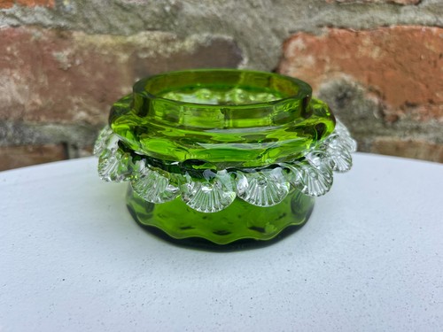Antique victorian green glass - antique,