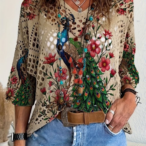 Women boho peacock - women's,