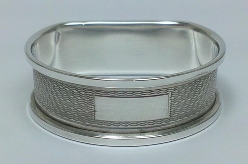 Vintage sterling silver napkin - sterling,