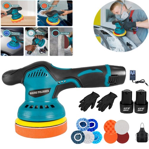 Cordless car polisher buffer - cordless,