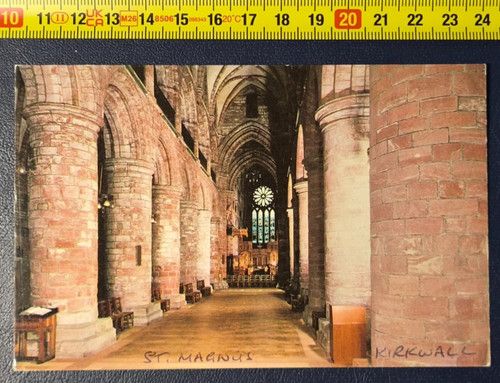 Vintage postcard st magnus - -,