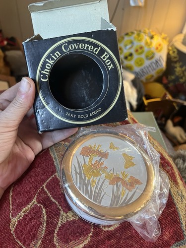 Ceramic trinket box - ceramic,