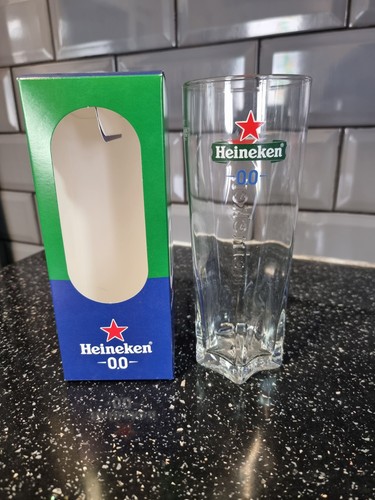Heineken pint glass - heineken, star