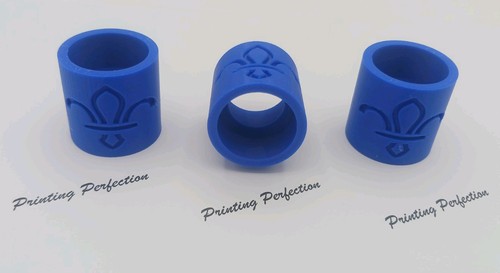 Dark blue scout woggle - blue,