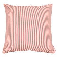 22" Pinstripe Red Cotton