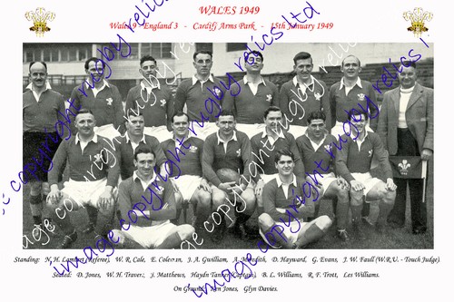 Wales 1949 rugby team - 1949,