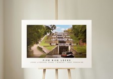 Bingley Five Rise Locks Print