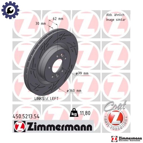 Brake disc 450 5213 for - disc, 450.5213.54
