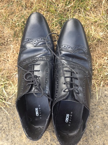 Asos men black leather - asos, men’s
