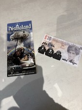 Banksy Dismal Land Ten Pound Hear No Evil Signed And Numbered