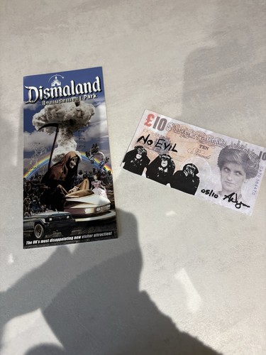 Banksy dismal land - land, pound