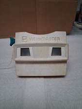 Vintage Gaf View-Master Viewer 1970's Red White Blue Handle Made In USA