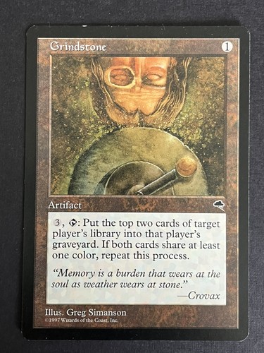 Mtg grindstone tempest - tempest,