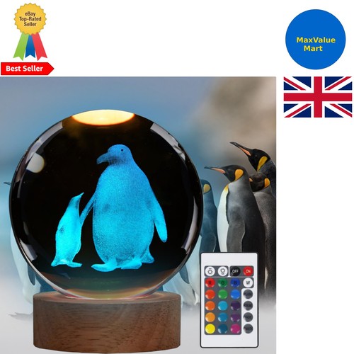Penguin night light - penguin, light,
