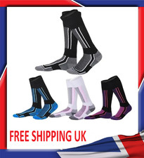 Waterproof Long Warm Breathable Ski Socks Thicken Winter Sports Men Women - UK