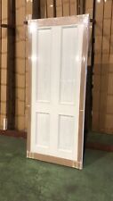 78x33" White Primed 4 Panel External Door Raised Moulding 1981x838mm ZA070825F