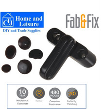 FAB & FIX BROWN SASH JAMMER for PVCu Composite Window Door security Lock option
