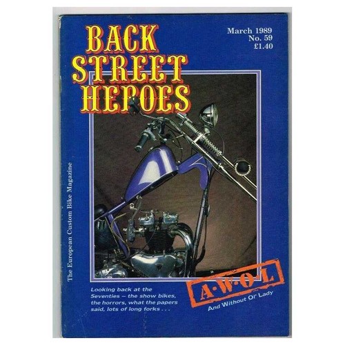 Back street heroes - street, (bsh)