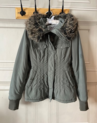 Firetrap vintage grey puffer