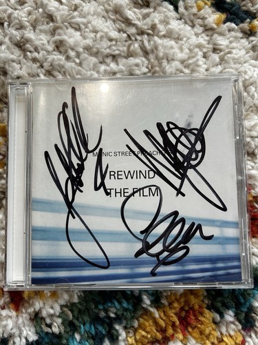 Hand signed manic street - manic,