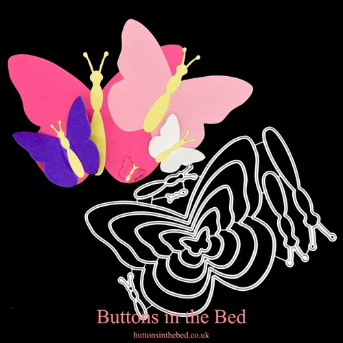 Butterfly nesting metal - nesting,