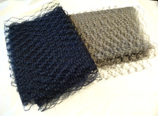 Waffle weave veiling for