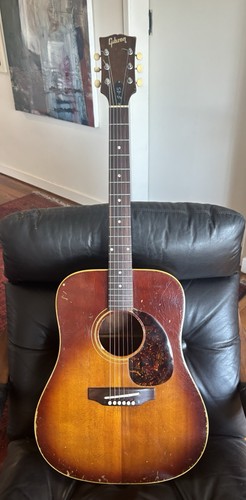 Gibson 1968 hard case - gibson, w/