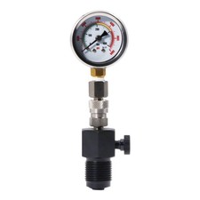 Tank Pressure Checker Test Tool, Compact Easy to Read, Luminous Scuba Diving