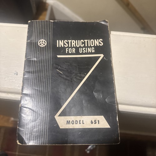 Brother model 651 - brother,