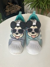 Adidas Superstar x Disney 360 Mickey Mouse Girls Trainers Shoes UK Size 1
