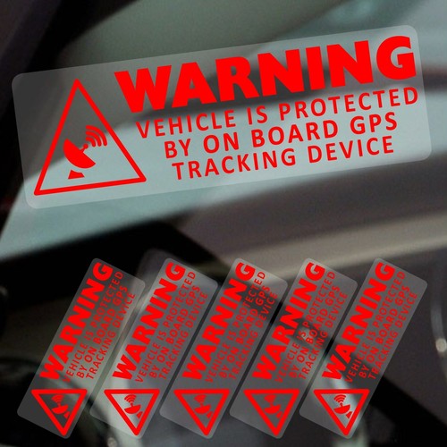 Warning board gps - warning, on