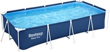 Rectangular Above Ground Swimming Pool Bestway Steel Pro 4.00m x 2.11m x 81cm