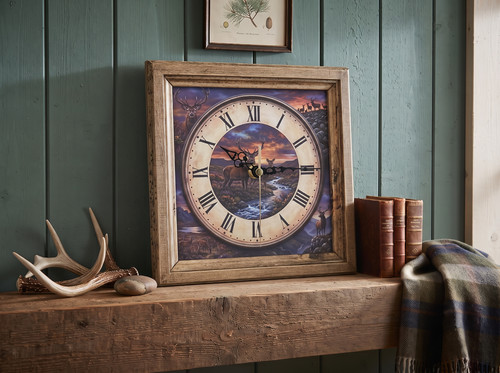 Highland stag wall desk - stag, or